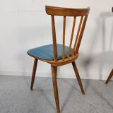 6 vintage bar bistro chairs, 50s/60s