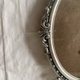 Pair of vintage silver metal frames