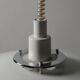 Markslöjd Multi-Layered Pendant Lamp, White Lacquered, 1990s Scandinavian Modern Lighting, Sweden