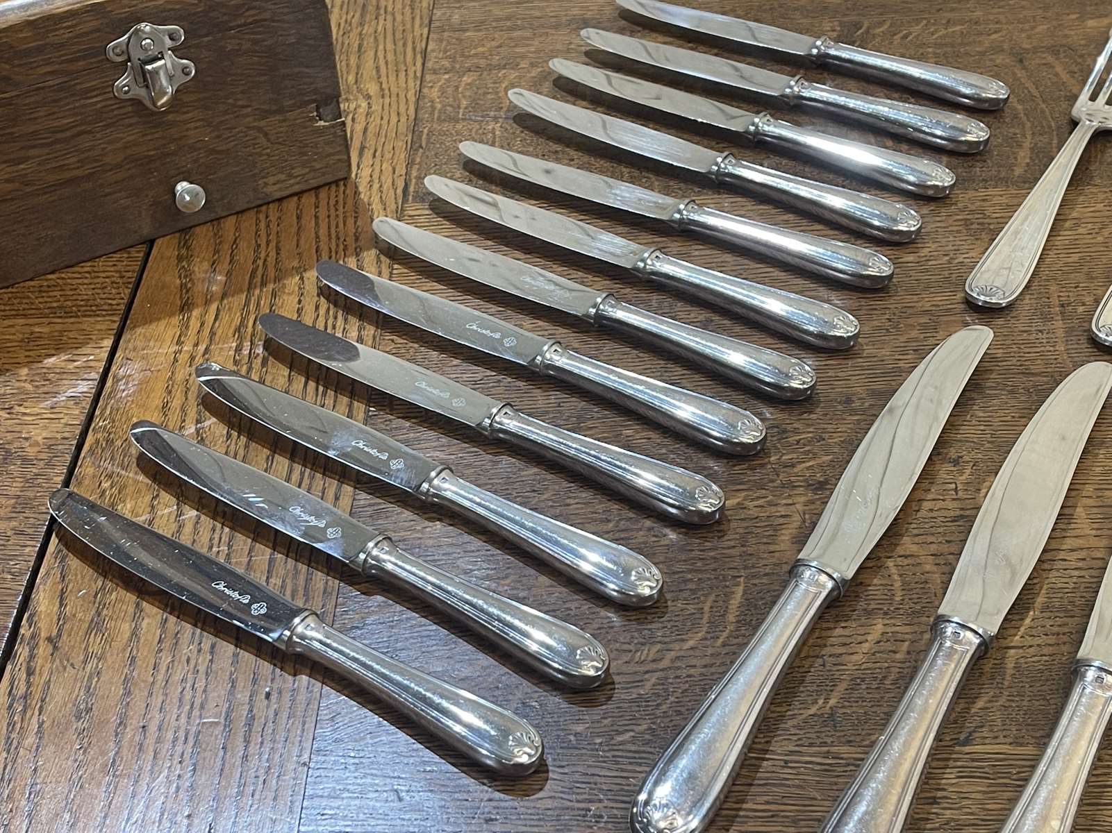 Housewife christofle shell model - 61 pieces