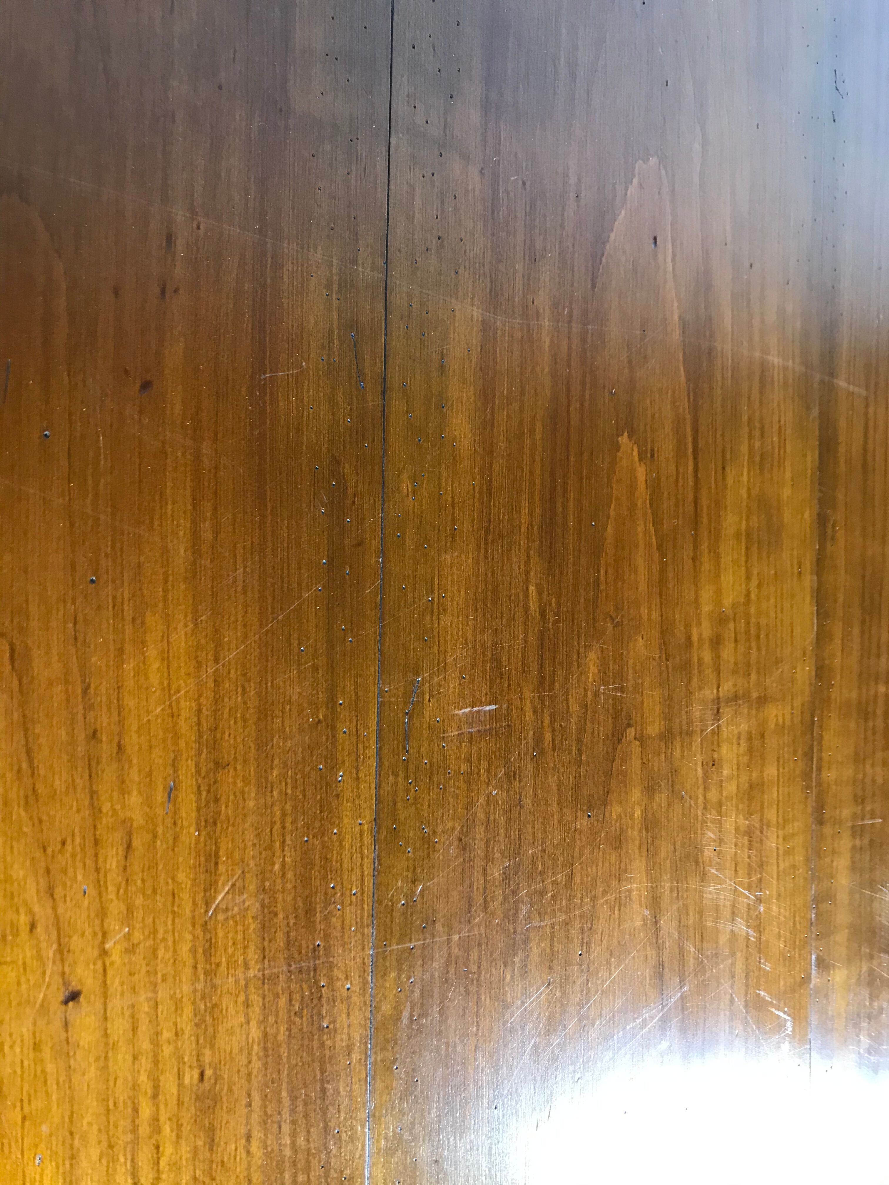 Louis XVI dining room table - 3 cherry extensions