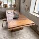 Table de repas chêne 1940 Dudouyt 240cm
