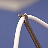 Dutch counterbalance arc wall lamp by Willem Hagoort for Hagoort Lighting, 1950s