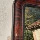 Miroir Louis Philippe en bois ancien