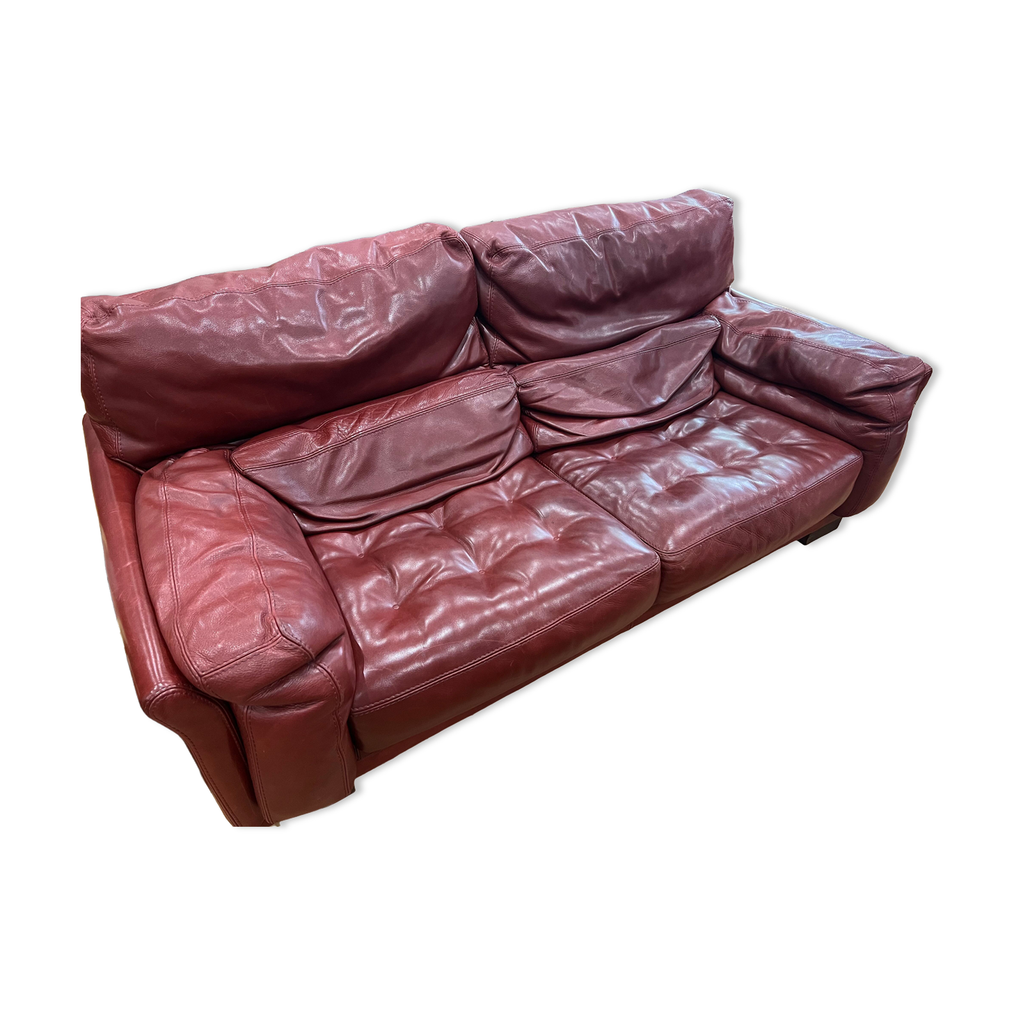 Roche Bobois leather sofa