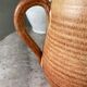 Sandstone pitcher with ice compartment
