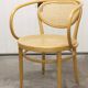 Fauteuil Thonet 210 R cannage couleur miel