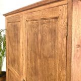 Parisian wardrobe in solid oak