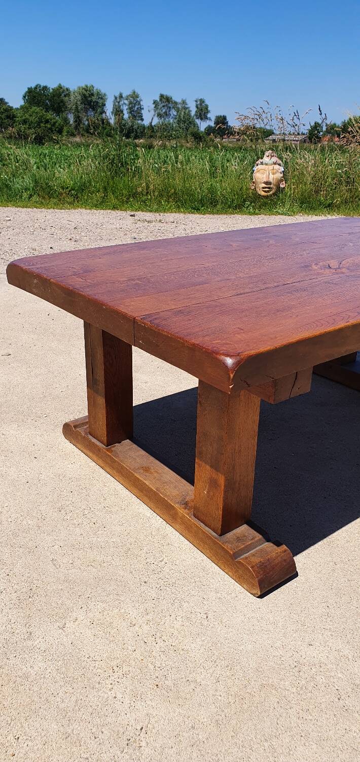 121 cm vintage solid wood rustic farmhouse coffee table