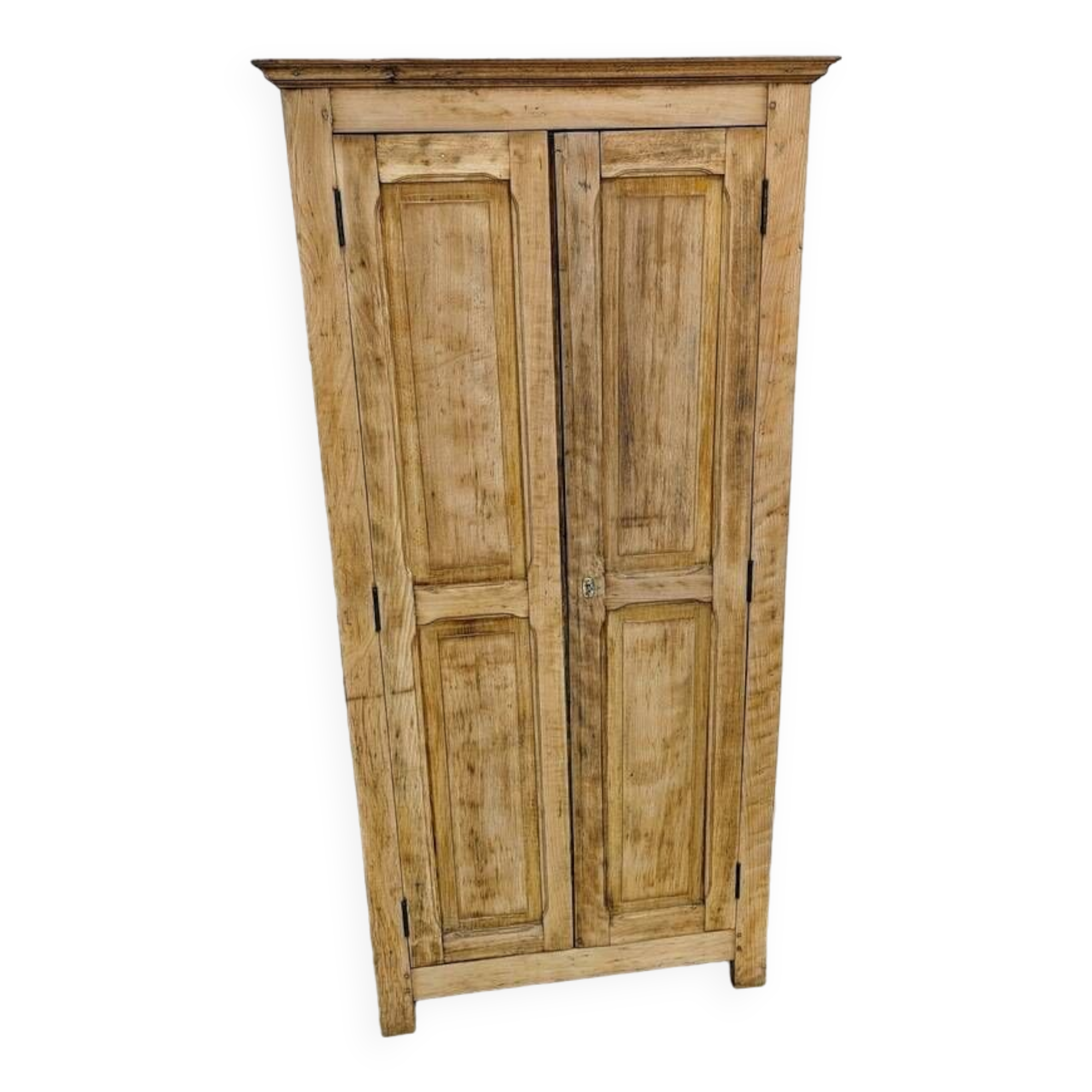 Parisian cabinet in raw wood