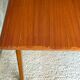 Scandinavian teak table with extensions, 1960s/70s.