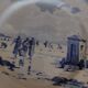 Sarreguemines earthenware plate with Marine decor late 19th century early 20th century