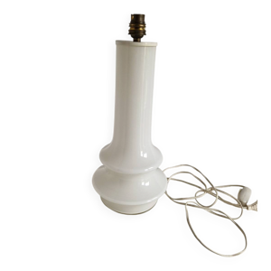 Lampe Design Année 70 - opaline