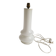 70s Design Lamp in White Opaline
