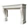 Louis XVI Fireplace In White Carrara Marble Circa 1880