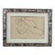 The naked dancer - lithograph after egon schiel