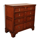 17th Century Oak Chest of Drawers - England