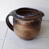 Stoneware pitcher
