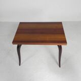 Gaming table, portfolio table, with folding, rotating top