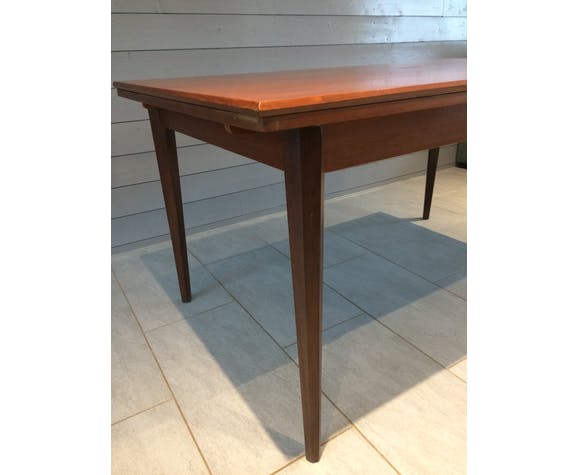 Vintage table with extensions from the years 60