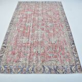 Antique Oushak Vintage Carpet sku 3126
