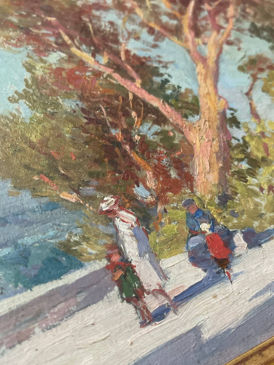 Oil painting by Hyacinthe Royet (1862-1926).
