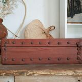 Floral interior brown vintage case