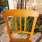 pair of caned chairs, Stella brand