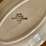 Plat ravier Digoin Sarguemines  1930