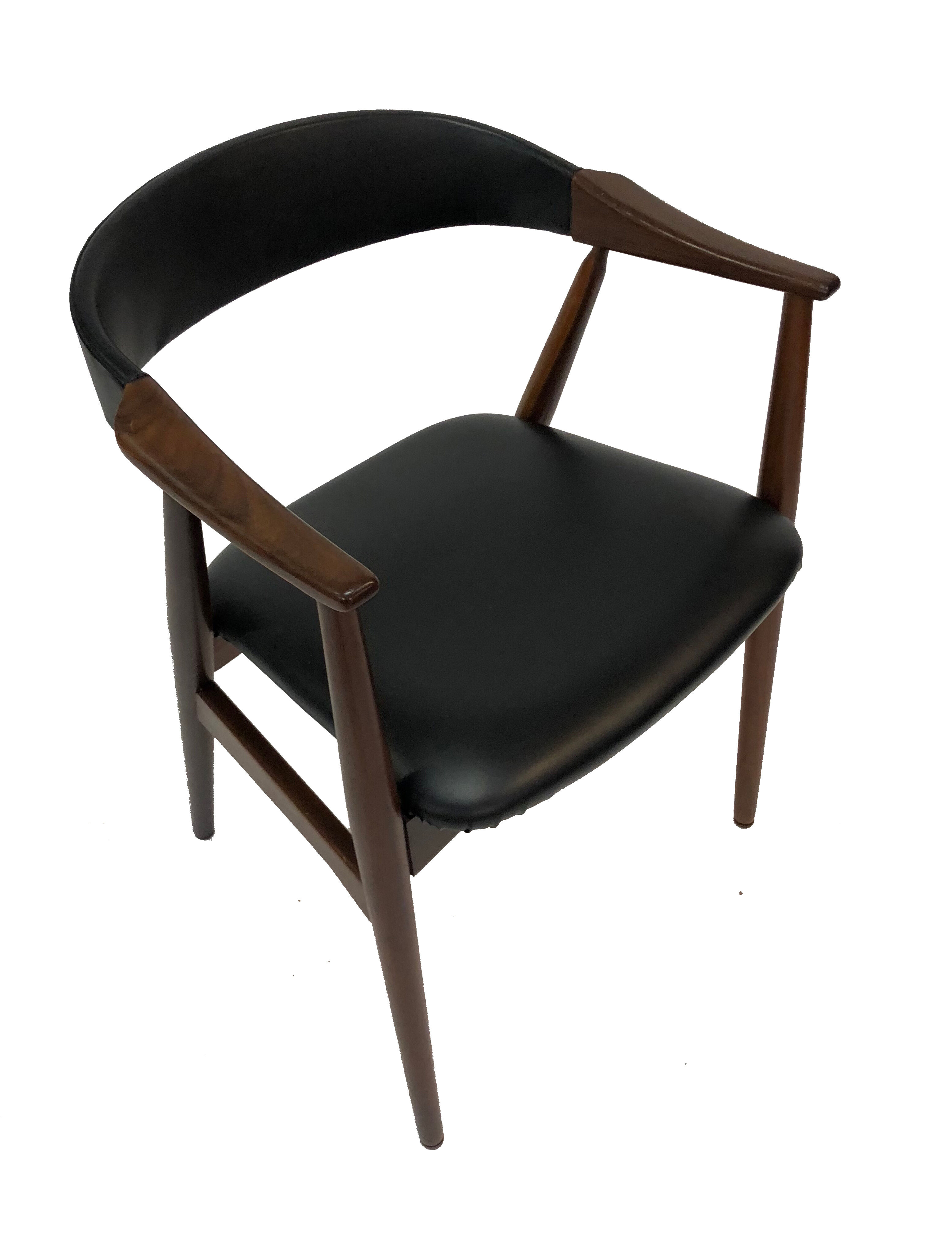Vintage armchair from the 60s in teak
