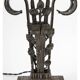 Art Deco wrought iron table lamp, 1930s