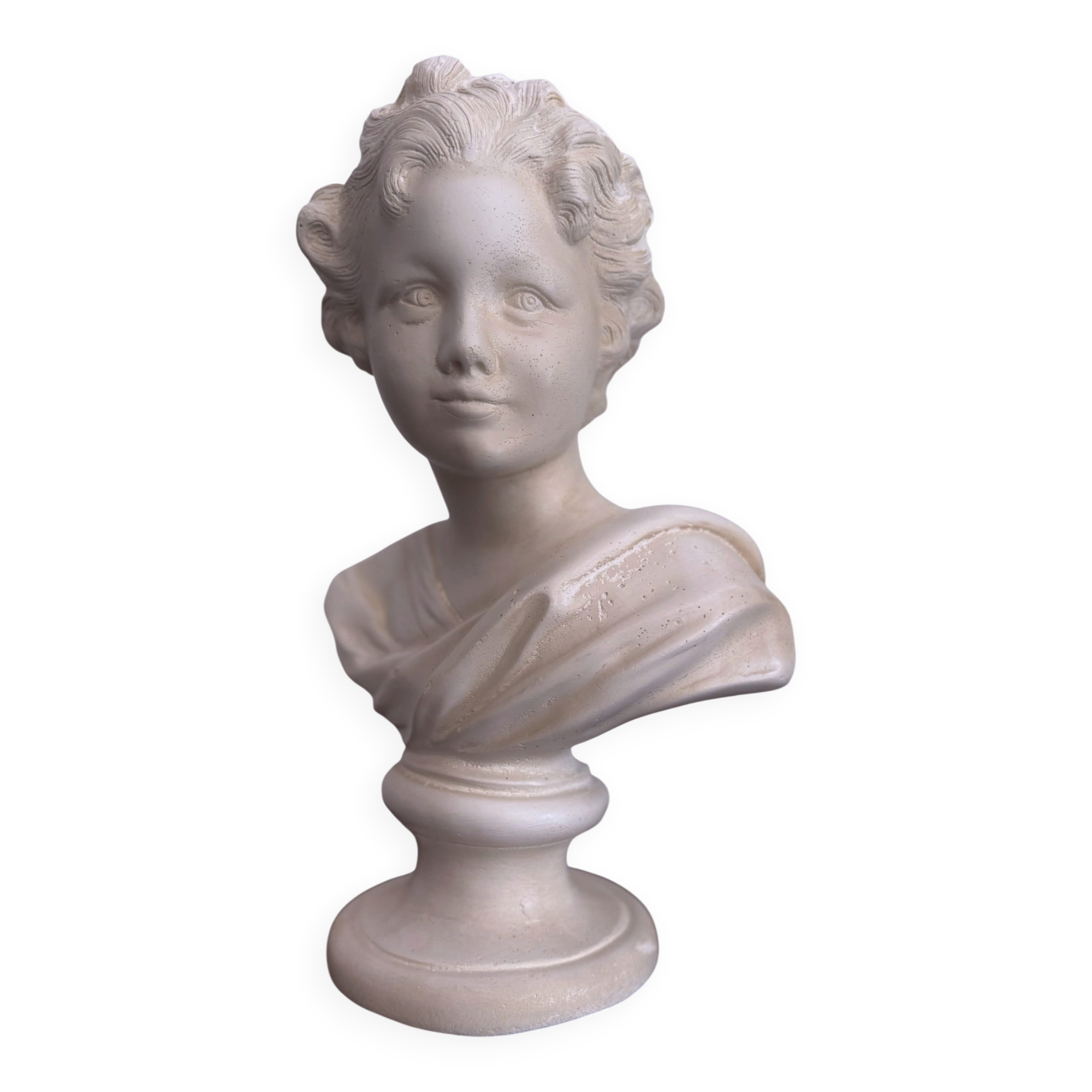 Plaster bust