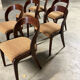 Set of 6 "Gondole" chairs by Baumann from the 1960s.