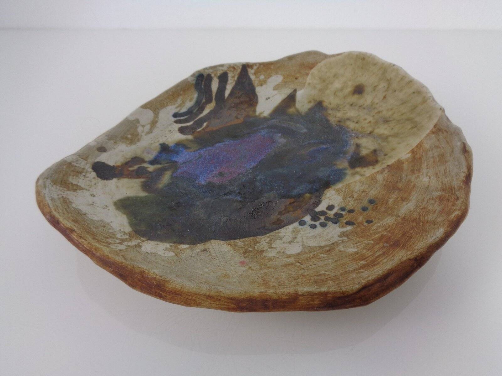 Danish stoneware bowl by Conny Walther, 1960s