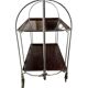 Vintage folding side table / bar cart / side table