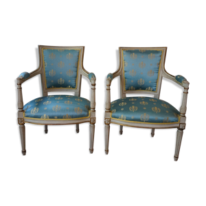 Paire de fauteuil de