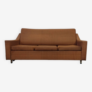 Vintage 3-seater sofa bed from the 60s and 70s