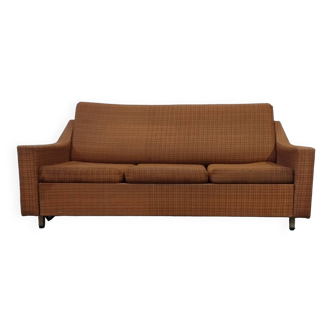 Vintage 3-seater sofa bed from the 60s and 70s