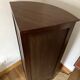 Curved wooden corner unit