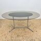 Mid Century 1960s Smoked Perspex Chairs and Glass Table