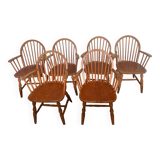 6 fauteuils Windsor