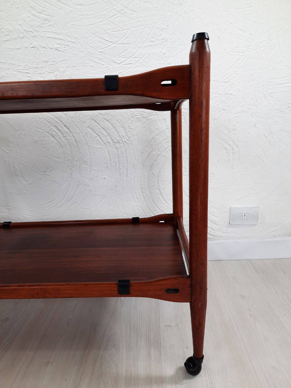 Wooden food trolley 1950