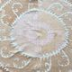 Vintage hand-embroidered tablecloth 145x150 cm