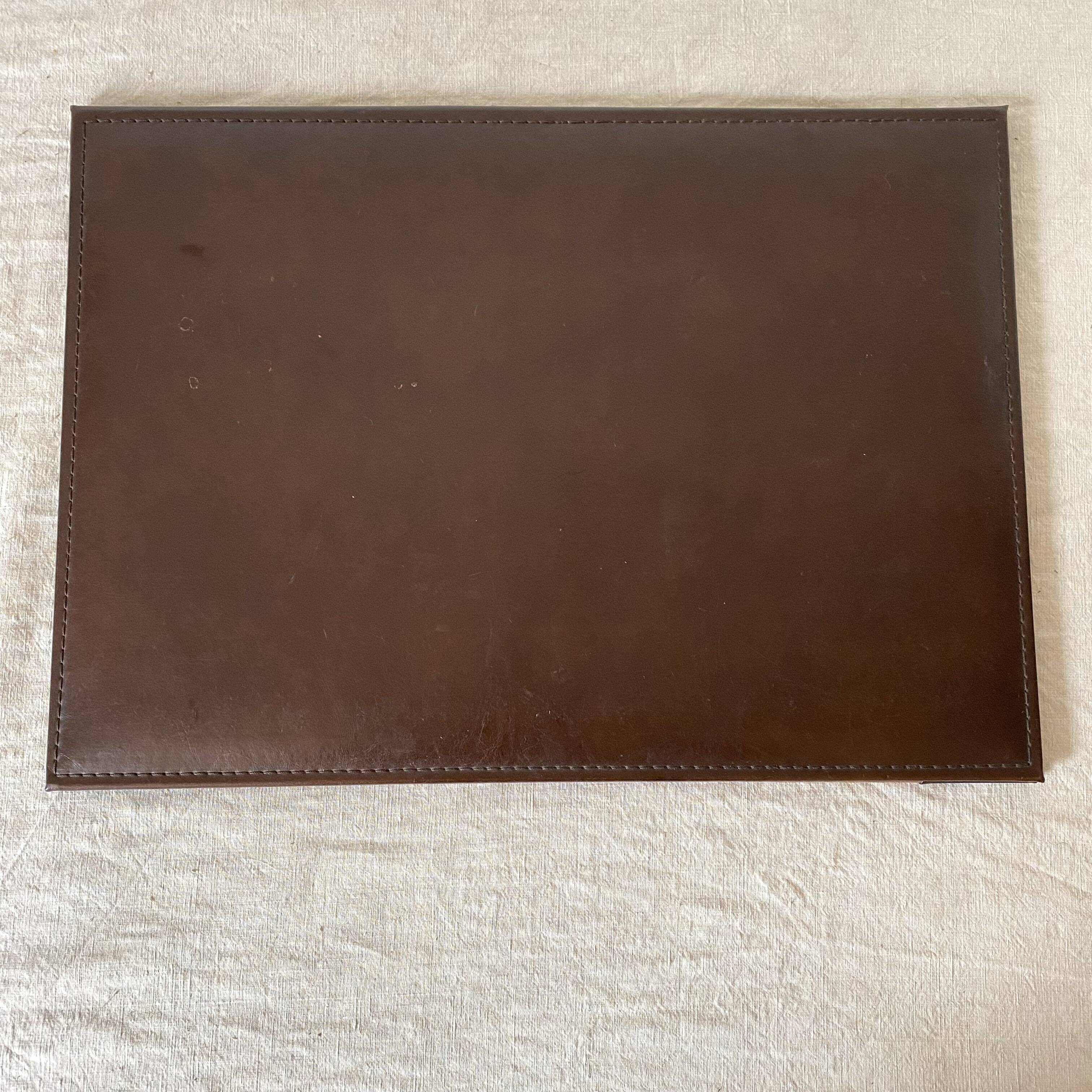 Leather underhand for office