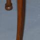 Victorian Howard & Son walnut office chair with stamp.