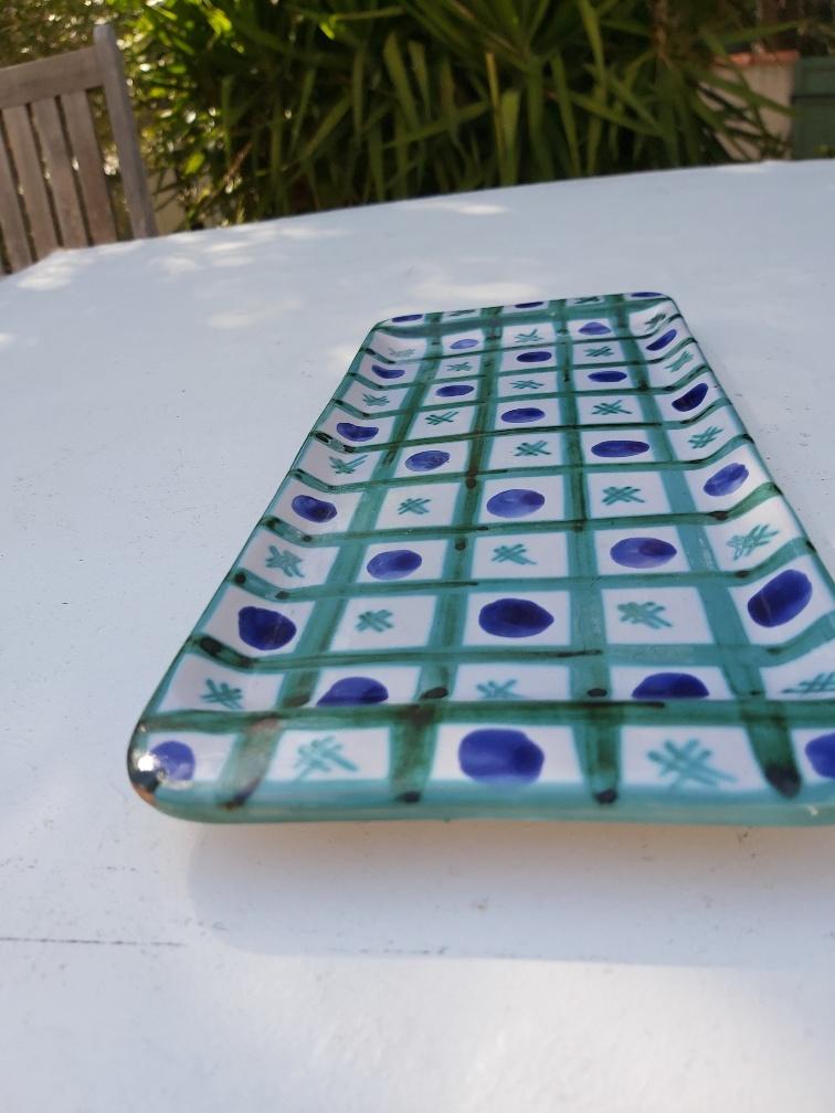 Robert Picault ceramic dish Vallauris 1950s