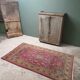 Old vintage carpet old pink 140 x 240 cm