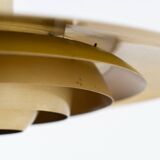 Early “P376” brass pendant light by Jørgen Kastholm & Preben Fabricius