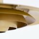 Première suspension en laiton « P376 » de Jørgen Kastholm & Preben Fabricius