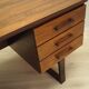 Rosewood desk, Danish design, 1960s, designer: Torben Valeur & Henning Jens